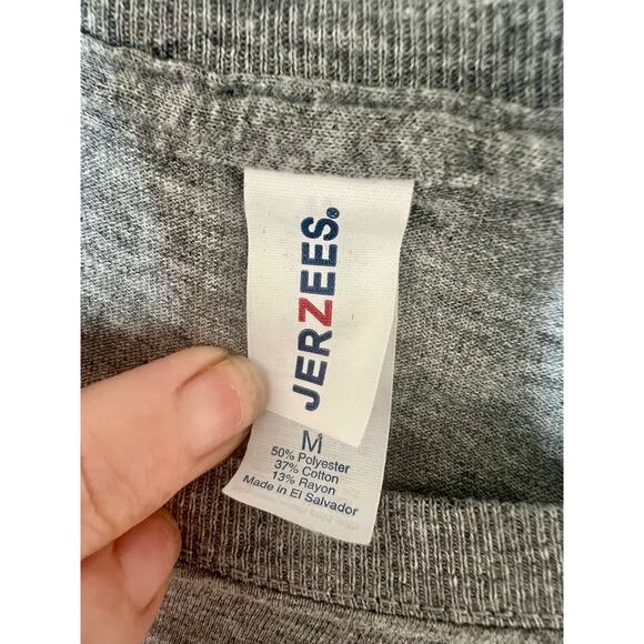 Western Illinois University Leathernecks WIU Unisex Gray T-Shirt Size Medium - Picture 6 of 7